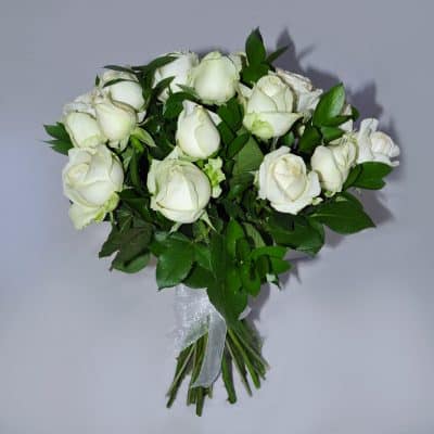 Rose Bunch – White